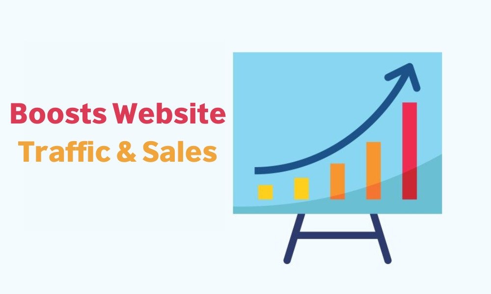 Boosts Website Traffic & Sales