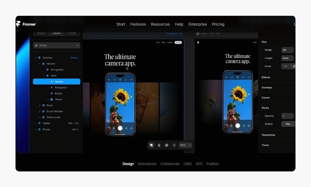 Framer Website Builder A Beginner's Guide to Simplified Design