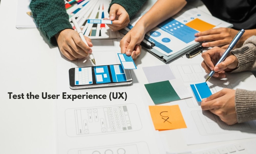 Test the User Experience (UX) (1)