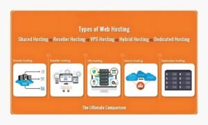 Types of Web Hosting Shared, VPS, Dedicated, Cloud