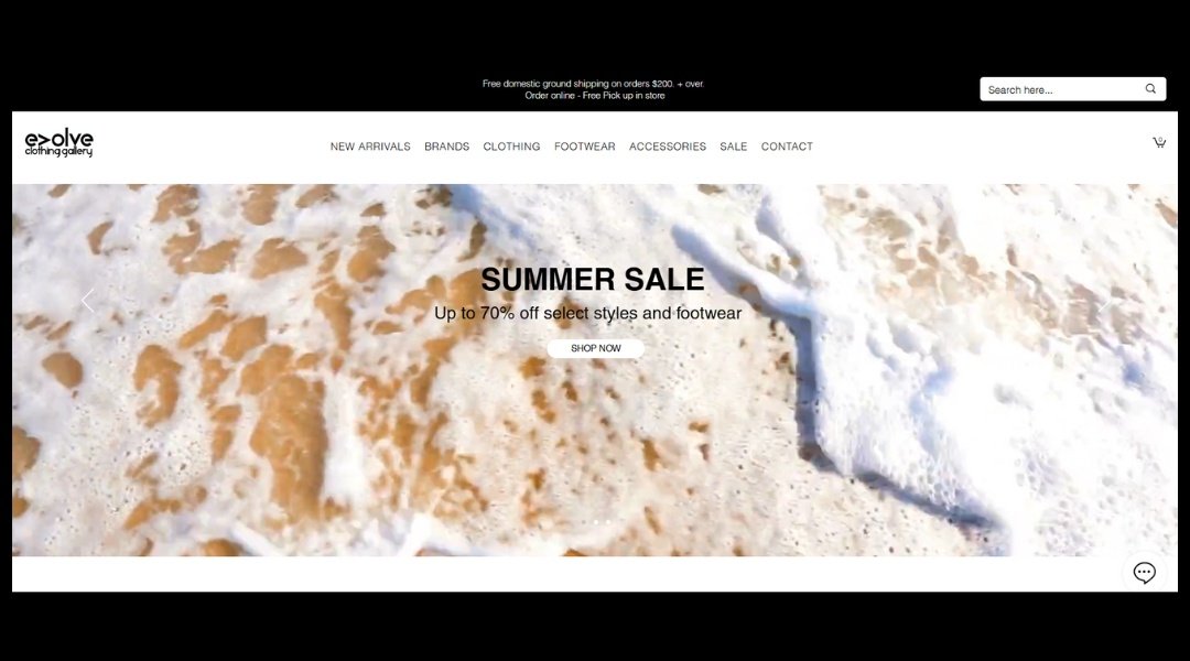 Evolve Clothing Gallery