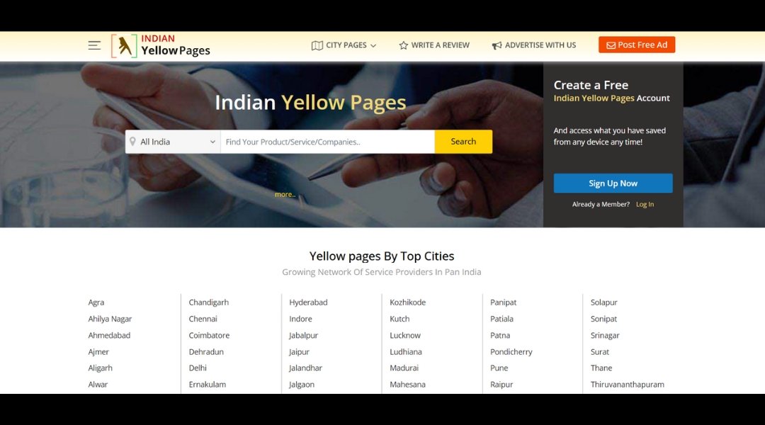 Indianyellowpages