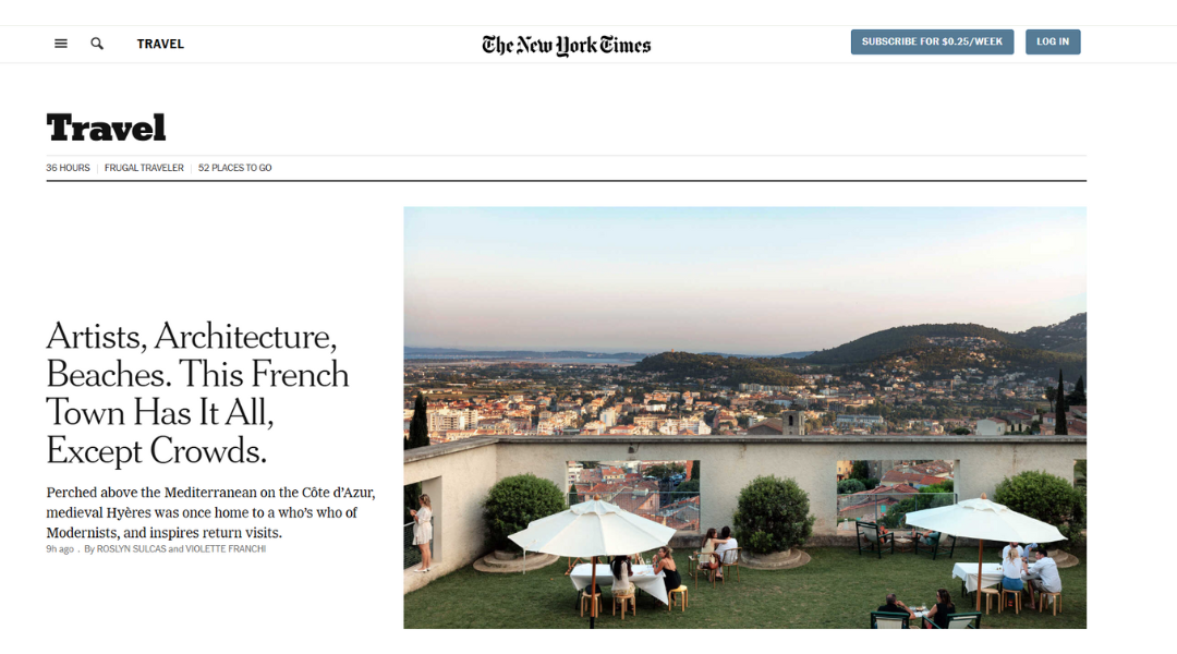 New York Times Travel