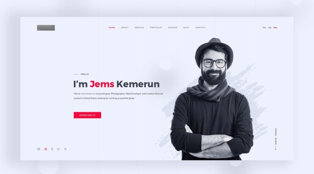 Portfolio Website Sample 18 Real Examples for Inspiration