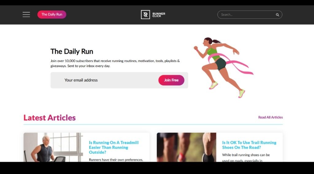 Runner Click