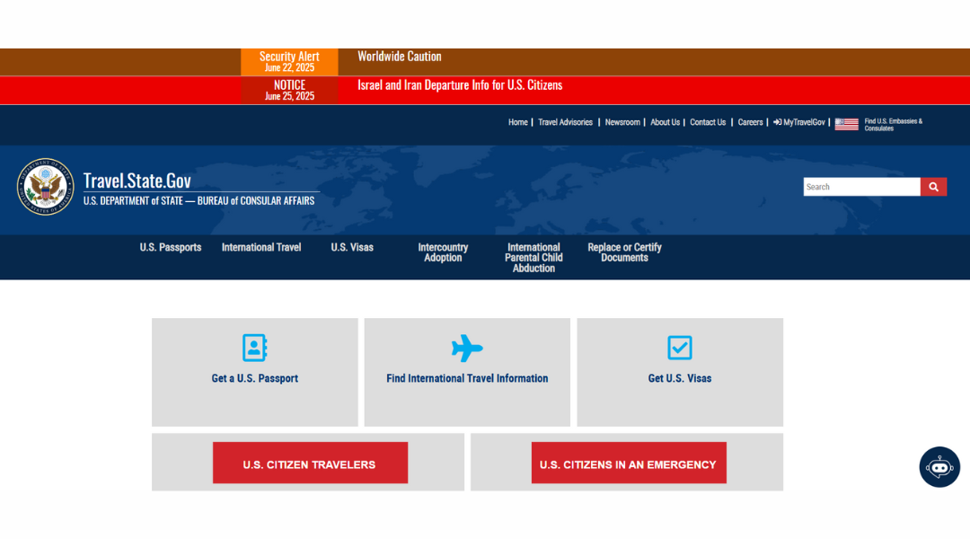 The United States Department of State - Travel