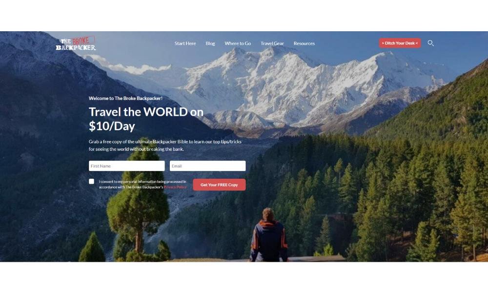 The Broke Backpacker