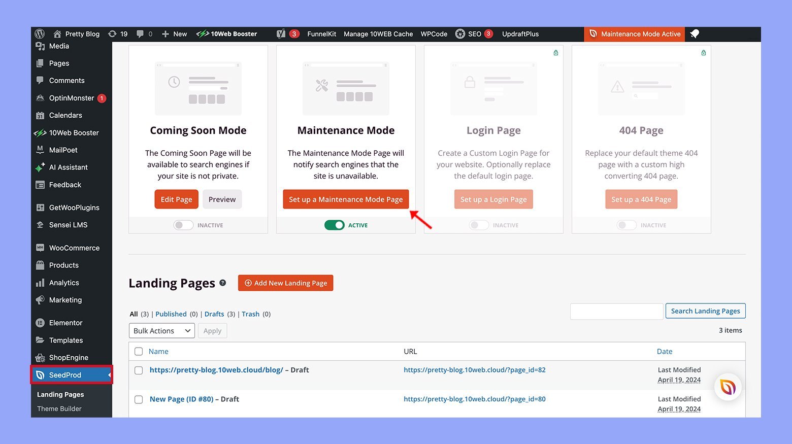 woo commerce maintanance
